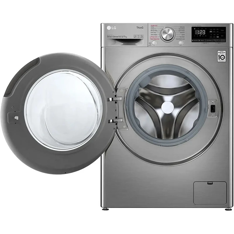 ماشین لباسشویی 10.5 کیلوگرم اتوماتیک ال جی مدل F4V5RGP2T دارای قابلیت خشککن صددرصد - تصویر 5